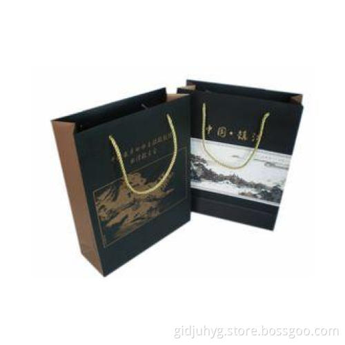 Unique Paper Packaging Hand Bags With Handles, Custom Paper